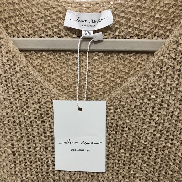 Oversize Knit V-Neck Sweater Top - Picture 9 of 9